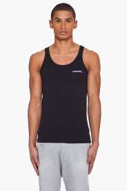 DIESEL Black UMTK Johnny Tank Top