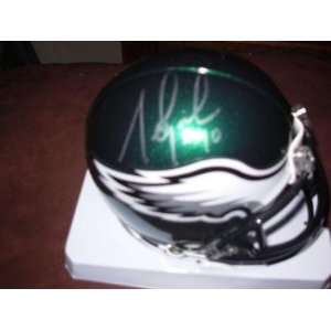  MIKE GOLIC signed mini helmet PHILADELPHIA EAGLES COA 