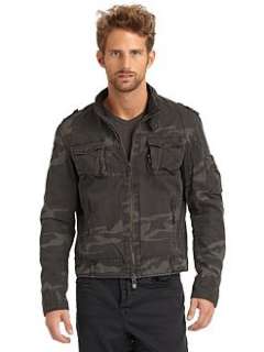 Rogue   Camouflage Bomber Jacket