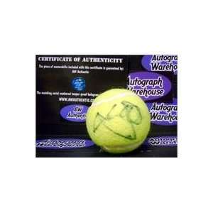 Monica Seles autographed Tennis Ball
