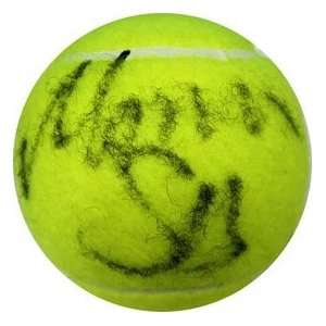  Monica Seles Autographed/Hand Signed Tennis Ball Sports 