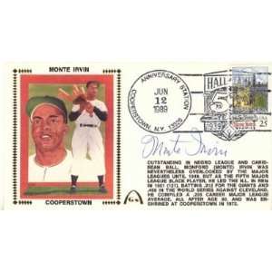 Monte Irvin Autographed / Signed Cooperstown Cache
