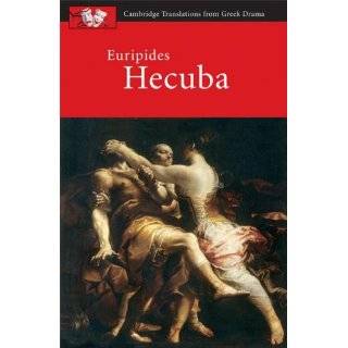 Euripides Hecuba (Cambridge Translations from Greek Drama) by 