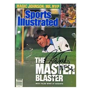 Nick Faldo Autographed / Signed Sports Illustarted   April 17, 1989