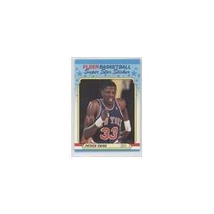    1988 89 Fleer Stickers #5   Patrick Ewing Sports Collectibles