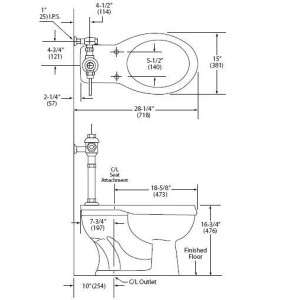 ELJER Signature 17 Commercial Tankless TOILET 111 2145  