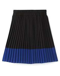 Aqua Girls Color Block Pleated Skirt   Sizes S XL
