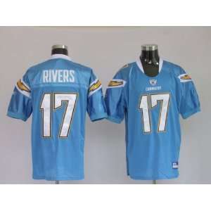  Philip Rivers #17 Blue NFL San Diego Charger Football 