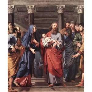  Hand Made Oil Reproduction   Philippe de Champaigne   24 x 