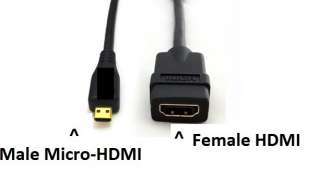   to HDMI Audio/Video Adapter Cable for Sprint HTC EVO 4G Phone  