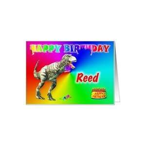  Reed, T rex Birthday Card Eater Card Health & Personal 