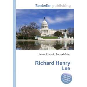  Richard Henry Lee Ronald Cohn Jesse Russell Books