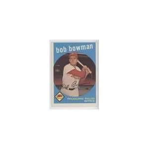  1959 Topps #221   Bob Bowman Sports Collectibles