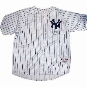 Rudy Giuliani Autographed New York Yankees Home Jersey