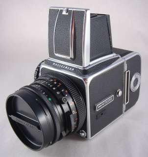 hasselblad 500c m film camera body chrome with a cross reference 