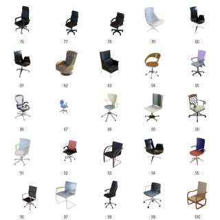   Chairs V1 3d models with textures and mapping  3D STUDIO MAX  