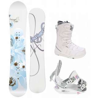   Temptation 148 Womens Snowboard + Flow Flite 2W Bindings + Ride Boots