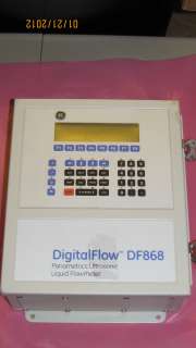 GE Panametrics Ultrasonic Digital Flow Meter DF868 DF868 2 11 10000 FM 
