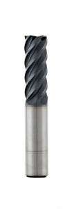 NEW 1/4 5 FLUTE CARBIDE END MILL AlTiN  