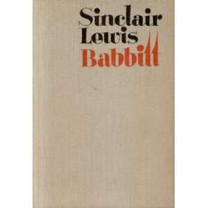  BABBITT Sinclair Lewis Books