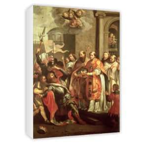  St. Bernard of Clairvaux (1090 1153) and   Canvas 