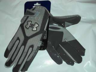 New Under Armour Football Receivers Gloves UA POSSESSION II MENS SIZE 