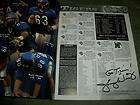 TOMMY WEST SIGNED 06 MEMPHIS FOOTBALL MEDIA GUIDE