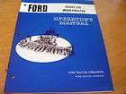 Ford 309 Rear Mounted Drill Planter Operators Manual items in 