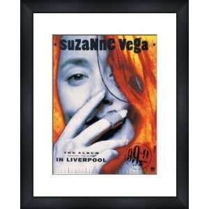 SUZANNE VEGA 99.9f   Custom Framed Original Ad   Framed Music Poster 