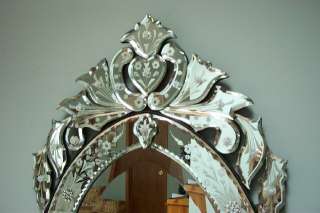 Simple Elegant Oval VENETIAN Glass Mirror~Vanity~Mantle  