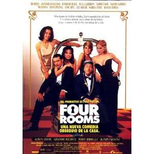  Four Rooms (1995) 27 x 40 Movie Poster Spanish Style A 