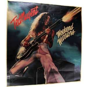 Ted Nugent 1978 Huge Weekend Warriors LP Album Poster 42x43