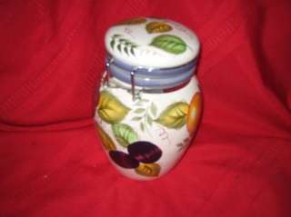 Oneida Vintage Fruit small canister HTF  