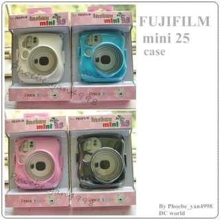 Fuji Instax Mini 25 Camera 4 color Protection Case  