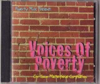   Poverty   Chi Town Masterpiece Compilation 97 Very Rare G Funk OOP CD