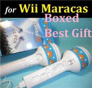 HQ Boxed Samba de Amigo Maracas Controller for Wii Game  