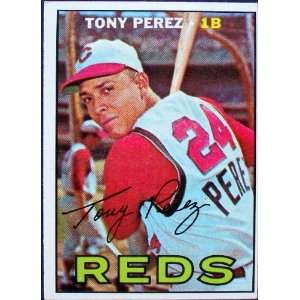 Tony Perez 1967 Topps Card #476