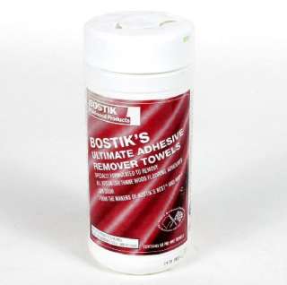 Bostik Ultimate Adhesive Remover Towels  