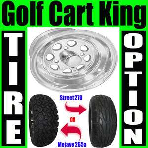 NEW Lifted Golf Cart 10 Wheel and Tire Combo Lift Kit  
