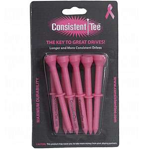 CONSISTENT TEE 3 1/4 IN TEES 10PK PINK  