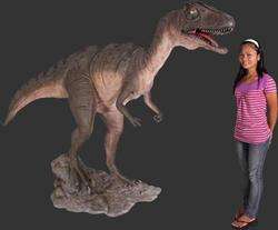 allosaurus T Rex DINOSAUR GIANT statue BIG LIFE SIZE terra nova 