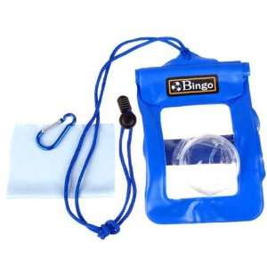  Underwater Blue PVC Bag With Lens Cover For Digital Cameras Camera