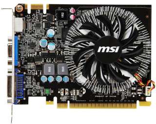 MSI Nvidia GeForce PCI E GTS 450 Graphics Video Card 1GB DDR3 N450GTS 