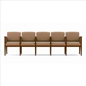 Amherst 33 Five Seat Sofa with Center Arm Fabric Axis 