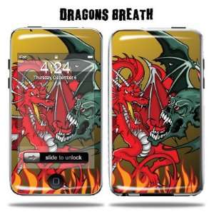   Touch Protective Skin Skins Decal 2nd gen / 3rd gen   Dragon Breath
