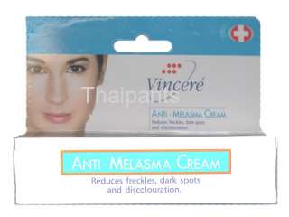 Vincere Anti Melasma Cream Reduces freckles  