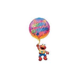  39 Happy Birthday Elmo Balloon   Mylar Balloon Foil 