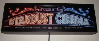 Custom Home Theater Sign With Your Name Included NEW  