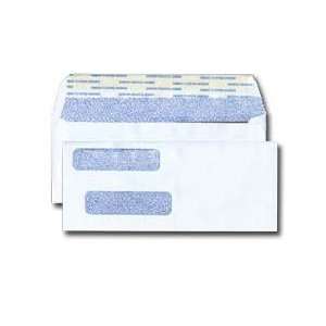 Quickbooks Size Envelope   Double Window Peel & Seal   White (Box of 