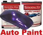 Hot Rod Black SATIN ACRYLIC LACQUER Car Auto Paint Kt items in 